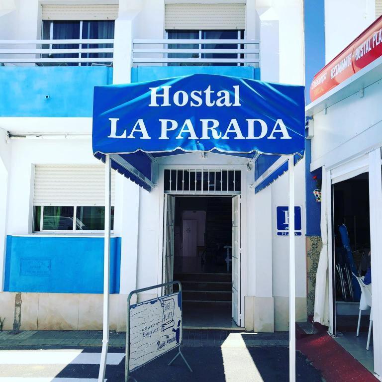 ホテル Hostal La Parada ウエルバ エクステリア 写真